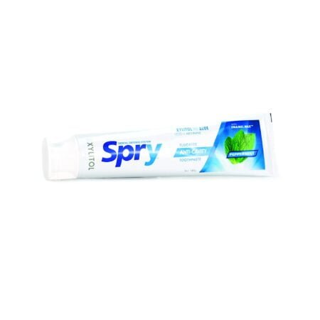 Spry Xylitol Toothpaste 5oz, Fluoride Toothpaste Adult and Kids, Teeth Whitening Toothpast - Image 6