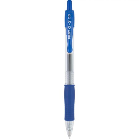 Pilot, G2 Premium Gel Roller Pens, Extra Fine Point 0.5 mm, Pack of 12, Blue - Image 5