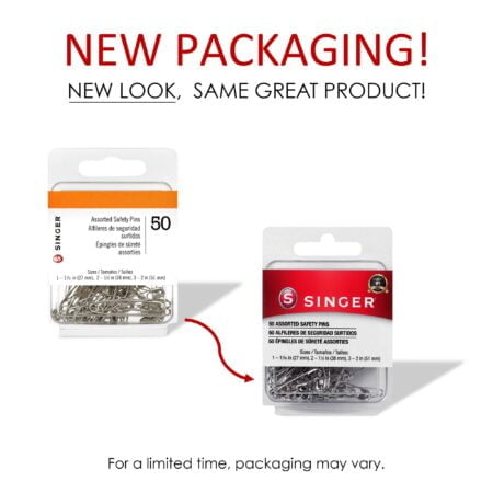 SINGER Safety Pins, 50 Count, Size 1-3 Pkg - Image 6