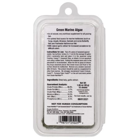 Ocean Nutrition Seaweed Selects Green Marine Algae 10-Sheets 1.0-Ounces (30 Grams) - Image 2