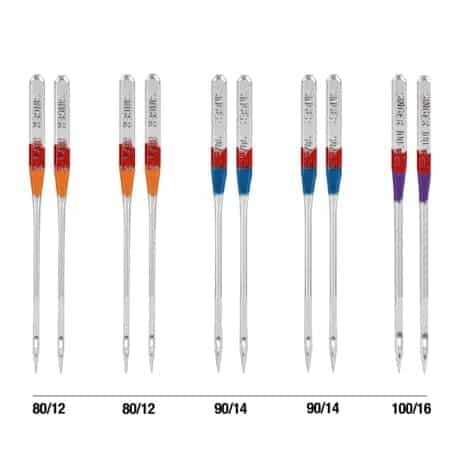 SINGER Regular Point Sewing Machine Needle, Size 80/12, 90/14, 100/16, 10-Count - Image 2