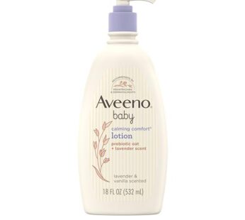 AVEENO BABY Calming Comfort Moisturizing Lotion with Relaxing Lavender & Vanilla Scents, N