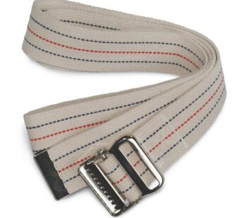 Kinsman Enterprises 80317 Gait Belt with Metal Buckle, 2″ Width, 60″ Length, 1 Stripe