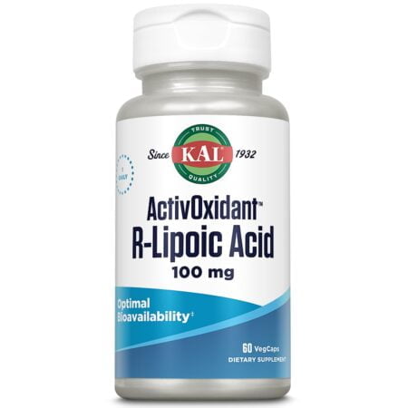 Kal 100 Mg R-lipoic Acid Activoxidant Tablets, 60 Count - Image 2