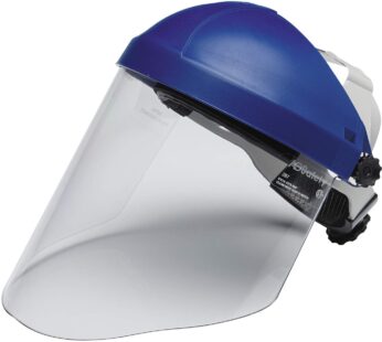3M H8A Ratchet Headgear and Visor Combination with 3M WP96 Clear Polycarbonate Faceshield,