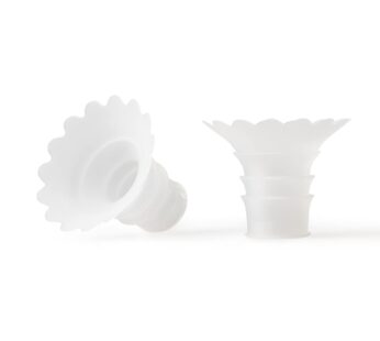 Willow Breast Pump Sizing Insert, 17mm, 2 Ct, Flange Inserts for Breast Pump, Improves Fit