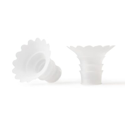 Willow Breast Pump Sizing Insert, 17mm, 2 Ct, Flange Inserts for Breast Pump, Improves Fit