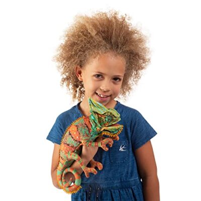 Folkmanis Small Chameleon, Brown/a - Image 4