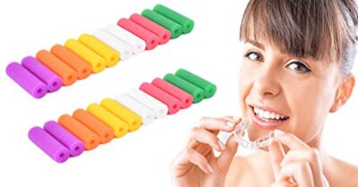 KISEER 24 Pcs Colorful Orthodontic Aligner Chewies for Aligner Chompers Aligner Trays Seat - Image 6