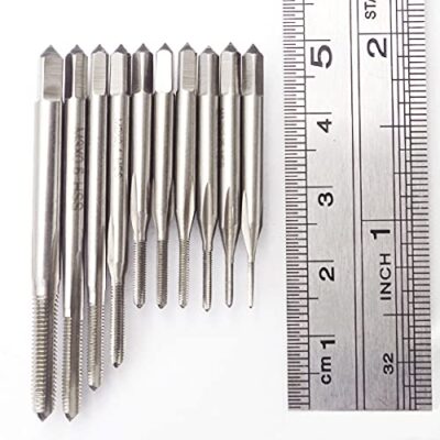 Wolfride Micro Tap Drill Bit Set Metric Thread Tap Drill Bits Set M1 M1.2 M1.4 M1.6 M1.7 M - Image 2