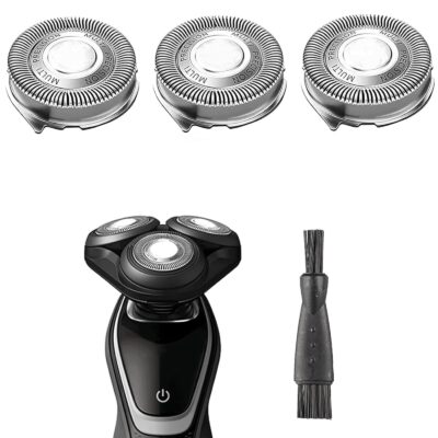 Suleto SH50/52 Replacement Heads Compatible with Philips Series 5000 Electric Shaver, Sh50