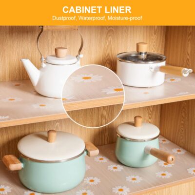 INNOLITES Shelf Liner, Non-Slip Shelf Liners for Kitchen Cabinets, Waterproof Non-Adhesive - Image 3