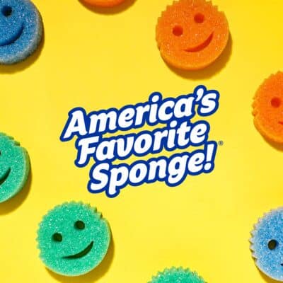 Scrub Daddy Sponge Set - Scrub Mommy Power Flower Dual- Sided Sponge and Scrubber - Non Sc - Image 9