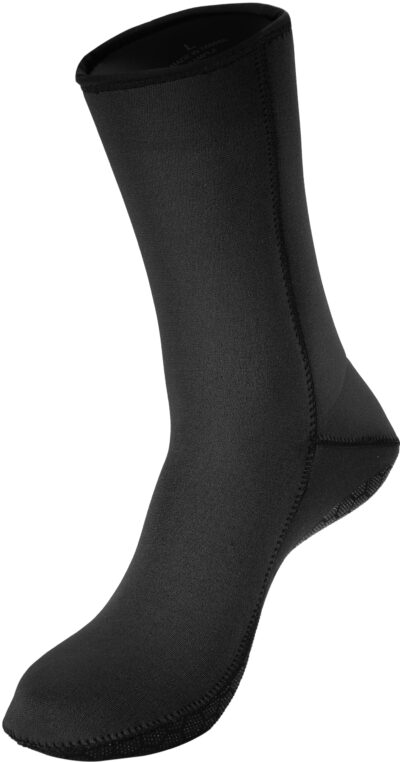Cressi unisex adult Black Antislip Neoprene Socks, Black, Medium - Image 2