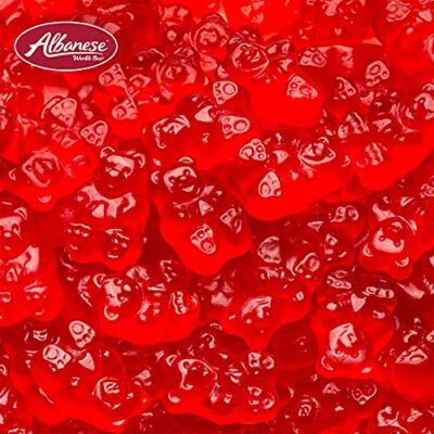 Albanese World's Best Wild Cherry Gummi Bears, 5lbs of Candy - Image 6