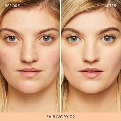 bareMinerals Original Loose Powder Foundation SPF 15, Lightweight Mineral Loose Powder Foundation Makeup, Buildable Coverage, Talc Free, Vegan (Fair Ivory 02) - Image 3