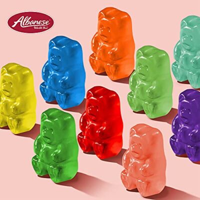Albanese World's Best Wild Cherry Gummi Bears, 5lbs of Candy - Image 7