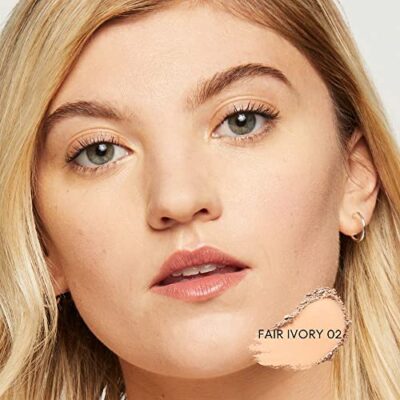 bareMinerals Original Loose Powder Foundation SPF 15, Lightweight Mineral Loose Powder Foundation Makeup, Buildable Coverage, Talc Free, Vegan (Fair Ivory 02) - Image 4