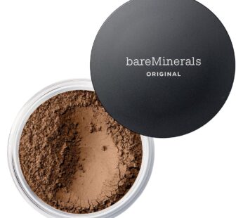 bareMinerals Original Loose Powder Foundation SPF 15, Lightweight Mineral Loose Powder Foundation Makeup, Buildable Coverage, Talc Free, Vegan (Neutral Deep 29)