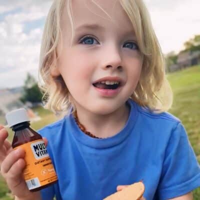 NovaFerrum MMM | Multivitamin for Kids, Infants and Toddlers | Vitamin C, D3, E | Gluten Free Certified | Sugar Free | No Artificial Colors | Ages 4 & Under | Orange Flavored | 2 Fl Oz (50 mL) - Image 6