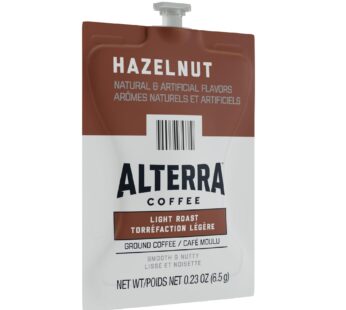 FLAVIA ALTERRA Coffee, Hazelnut, 20-Count Fresh Packs (Pack of 5)