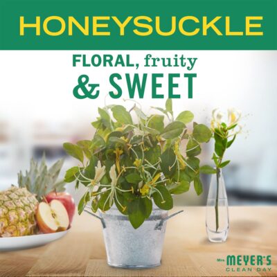 MRS. MEYER'S CLEAN DAY Liquid Dish Soap, Biodegradable Formula, Honeysuckle, 16 fl. oz - Pack of 3 - Image 2