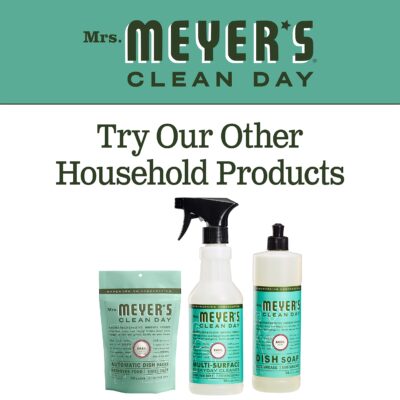 MRS. MEYER'S CLEAN DAY Liquid Dish Soap, Biodegradable Formula, Basil, 16 fl. oz - Pack of 3 - Image 8