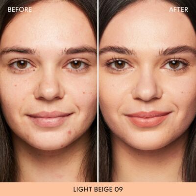 bareMinerals Original Loose Powder Foundation SPF 15, Lightweight Mineral Loose Powder Foundation Makeup, Buildable Coverage, Talc Free, Vegan (Light Beige 09) - Image 3