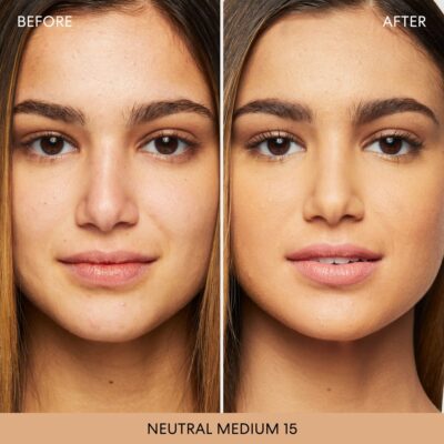bareMinerals Original Matte Loose Mineral Foundation SPF 15, Powder Foundation Makeup, Buildable Coverage, Reduces Shine, Talc Free Foundation, Vegan - Image 2