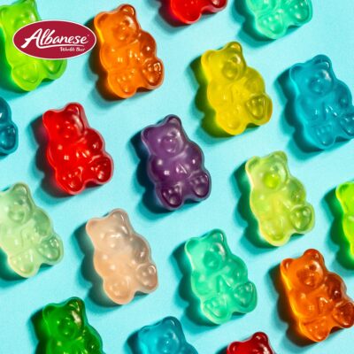 Albanese World's Best Wild Cherry Gummi Bears, 5lbs of Candy - Image 2