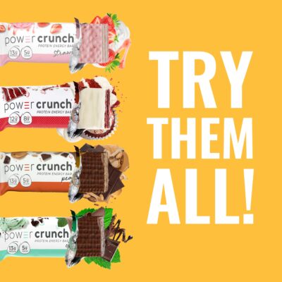 Power Crunch Protein Wafer Bars, High Protein Snacks with Delicious Taste, Peanut Butter Cr?me, 1.4 Ounce (12 Count) - Image 5