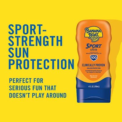 Banana Boat Sport Ultra SPF 100 Sunscreen Lotion, 4oz | Banana Boat Sunscreen Lotion SPF 100, Banana Boat Sunscreen SPF 100 Lotion, High SPF Sunscreen Pack SPF 100, 4oz each Twin Pack - Image 3