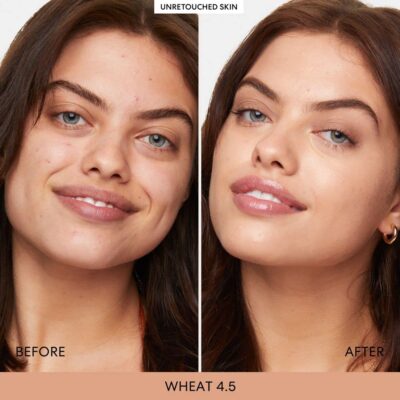 bareMinerals Complexion Rescue Tinted Moisturizer for Face with SPF 30 + Hyaluronic Acid, Hydrating Tinted Mineral Sunscreen for Face, Skin Tint, Vegan (Wheat 4.5) - Image 2