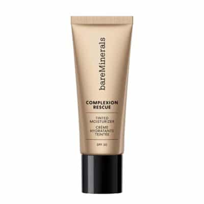 bareMinerals Complexion Rescue Tinted Moisturizer for Face with SPF 30 + Hyaluronic Acid, Hydrating Tinted Mineral Sunscreen for Face, Skin Tint, Vegan (Wheat 4.5)