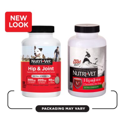 Nutri-Vet Hip & Joint Chewable Dog Supplements- Formulated with Glucosamine & Chondroitin for Dogs- 120 Count - Image 8
