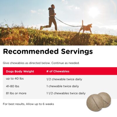 Nutri-Vet Hip & Joint Chewable Dog Supplements- Formulated with Glucosamine & Chondroitin for Dogs- 120 Count - Image 5