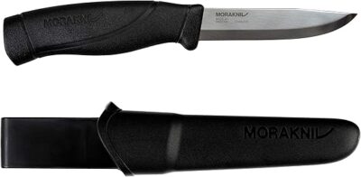 Morakniv Companion Heavy Duty Knife with Stainless Steel Blade, 4.1-inch